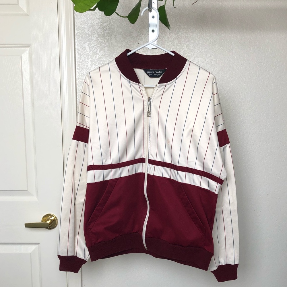 Vintage Pierre Cardin Baseball Bomber Jacket